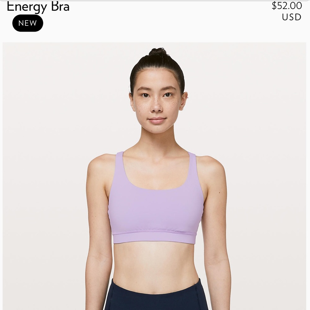 Lululemon Energy bra Size 4.